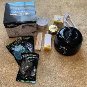 Professional Body Wax warmer, wax and strips